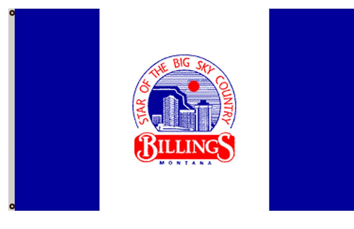 Fyon Montana banner City of Billings Flag