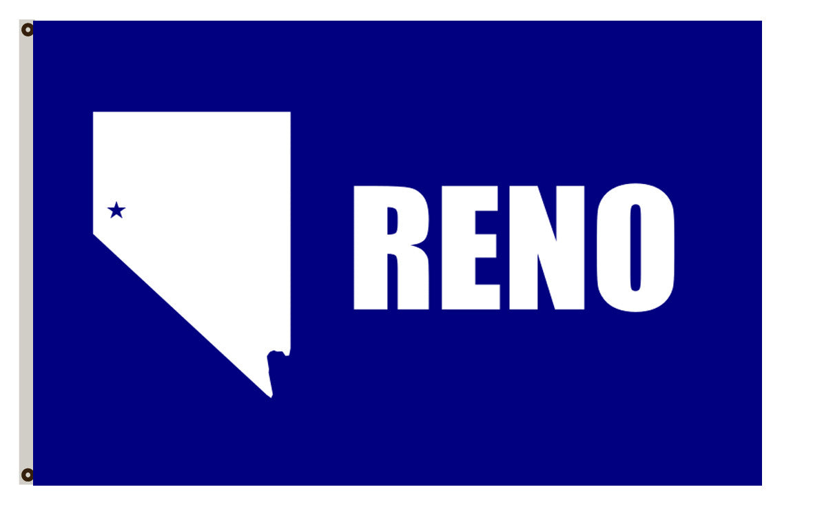 Fyon Nevada banner City of Reno Flag