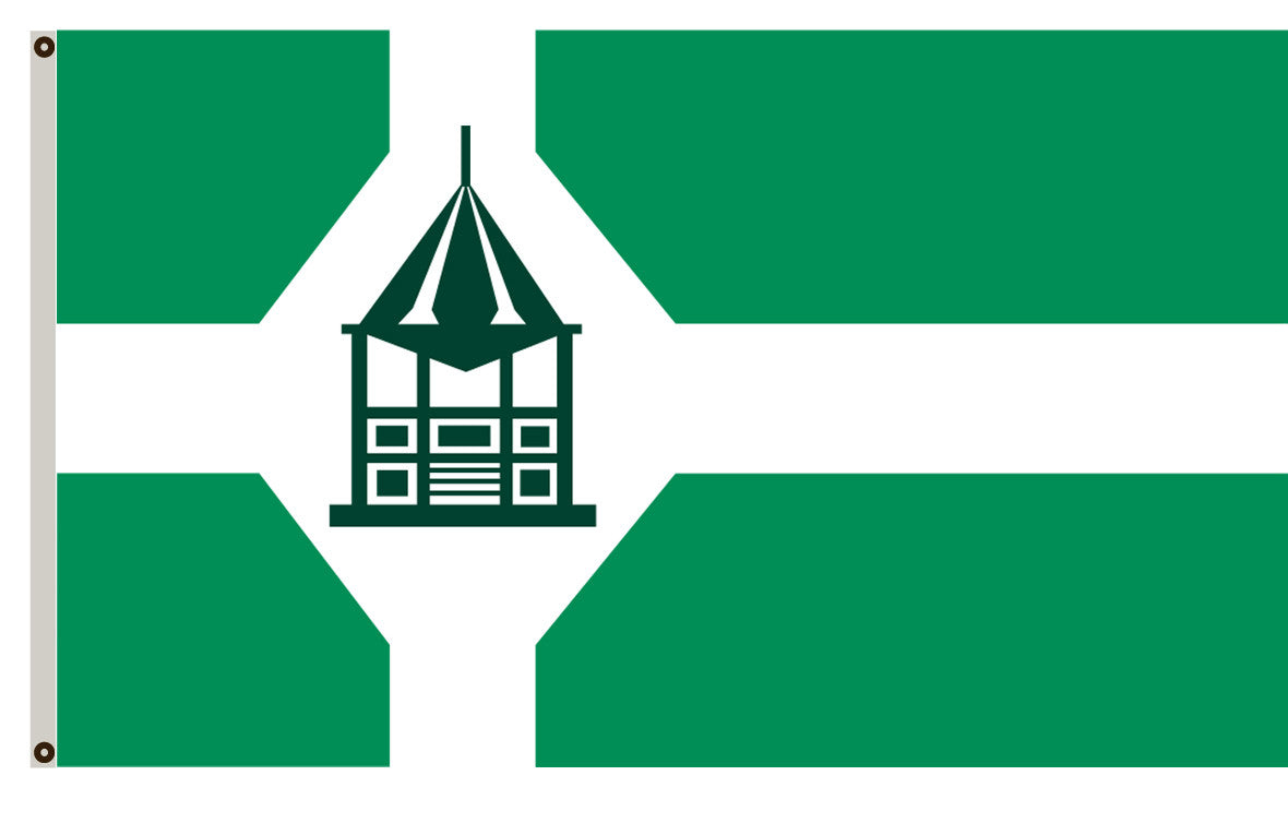 Fyon New England banner City of New Milford Flag