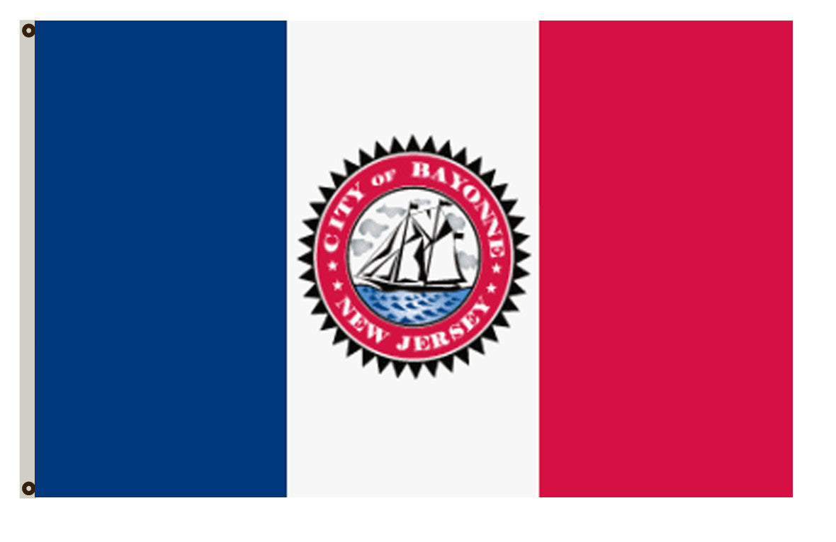 Fyon New Jersey banner City of Bayonne Flag