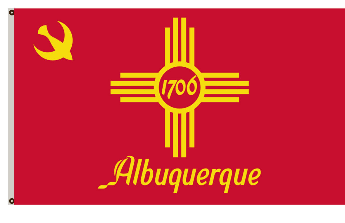 Fyon New Mexico banner City of Albuquerque Flag