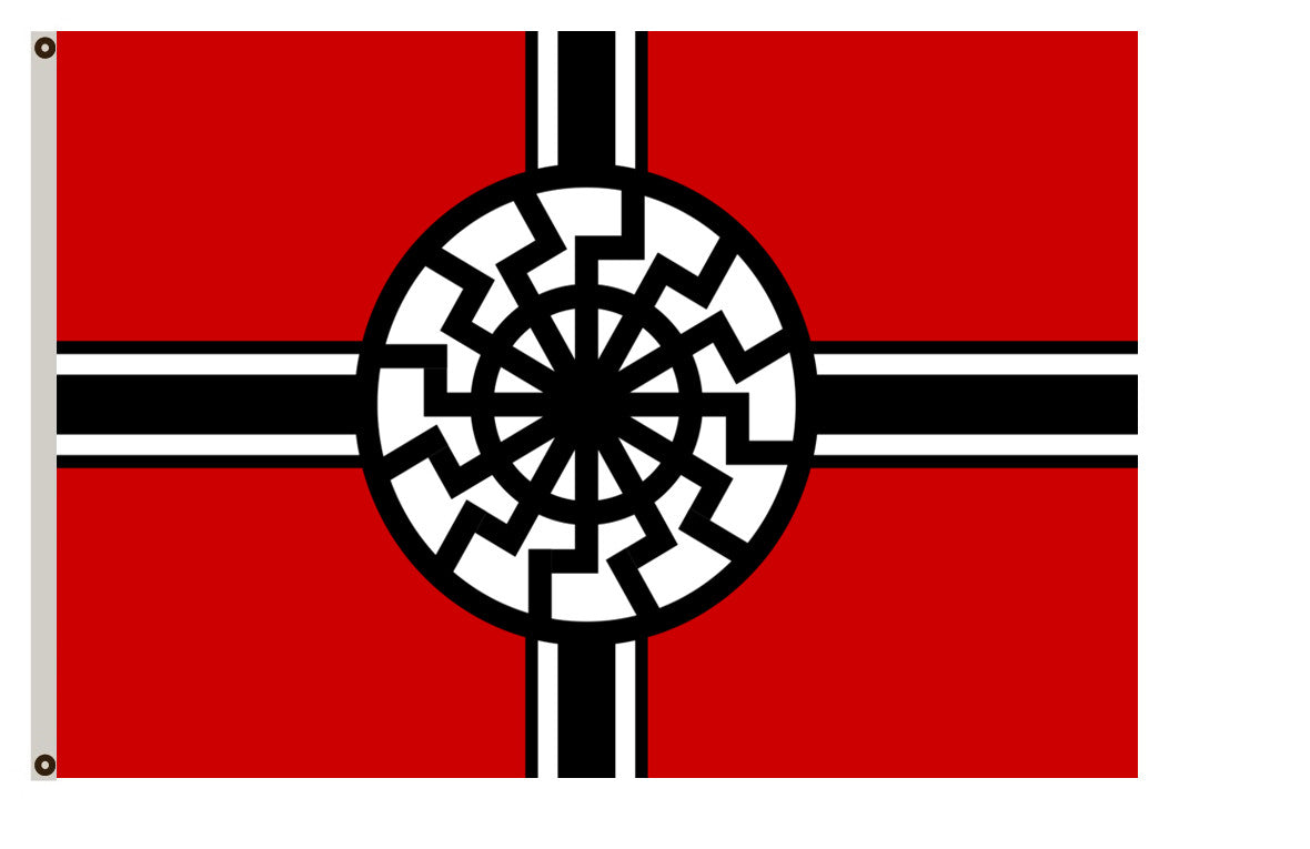 Fyon Star Wars Star Trek fans banner Black Sun Flag