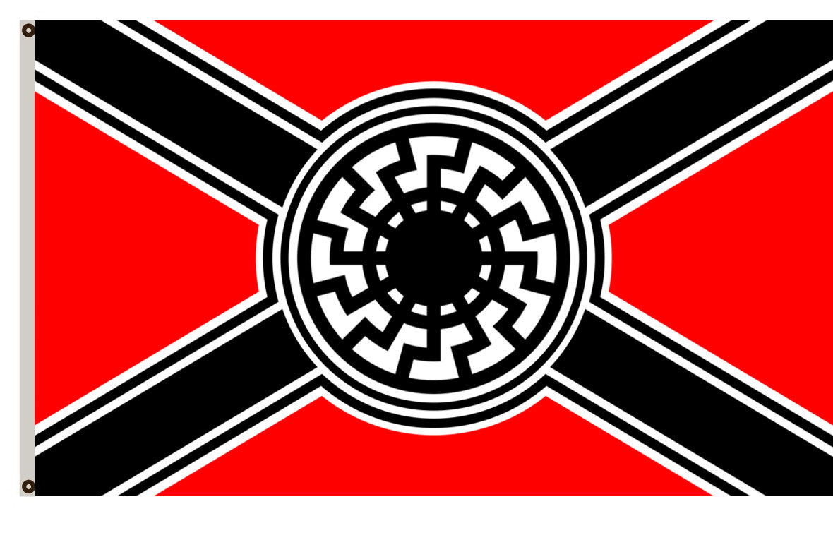 Fyon Star Wars Star Trek fans banner Black Sun Flag