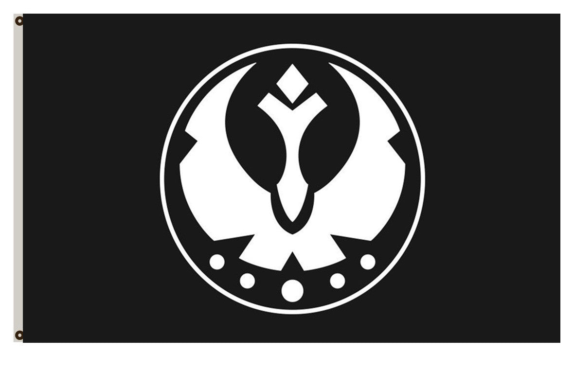 Fyon Star Wars Star Trek fans banner Galactic Federation of free alliances flag