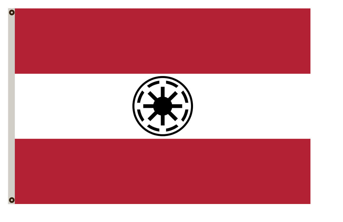 Fyon Star Wars Star Trek fans banner Galactic Republic Flag