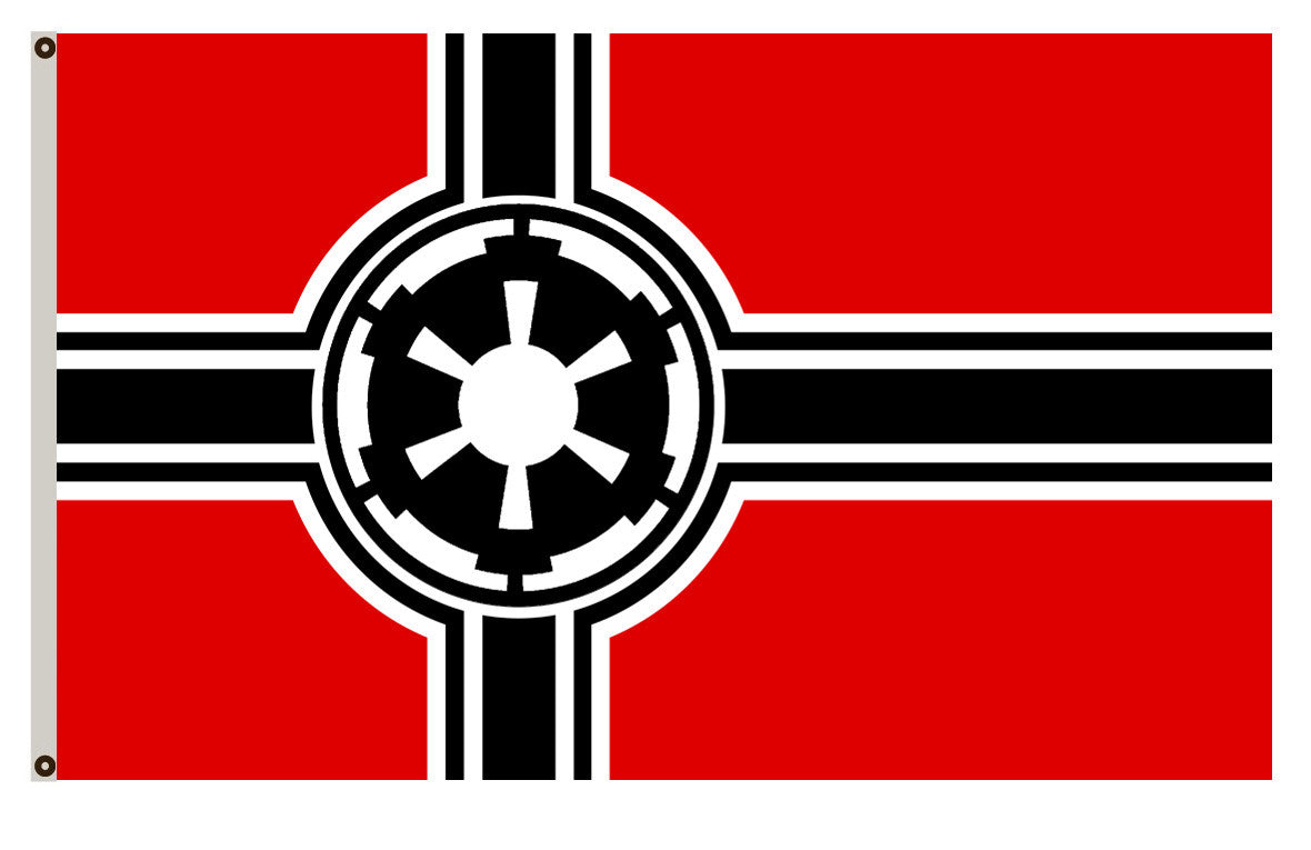 Fyon Star Wars Star Trek fans banner New Empire movement Flag
