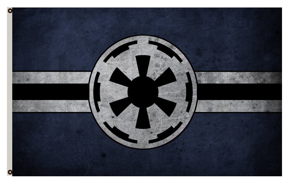 Fyon Star Wars Star Trek fans banner New Galactic Empire Flag