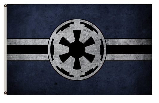 Fyon Star Wars Star Trek fans banner New Galactic Empire Flag