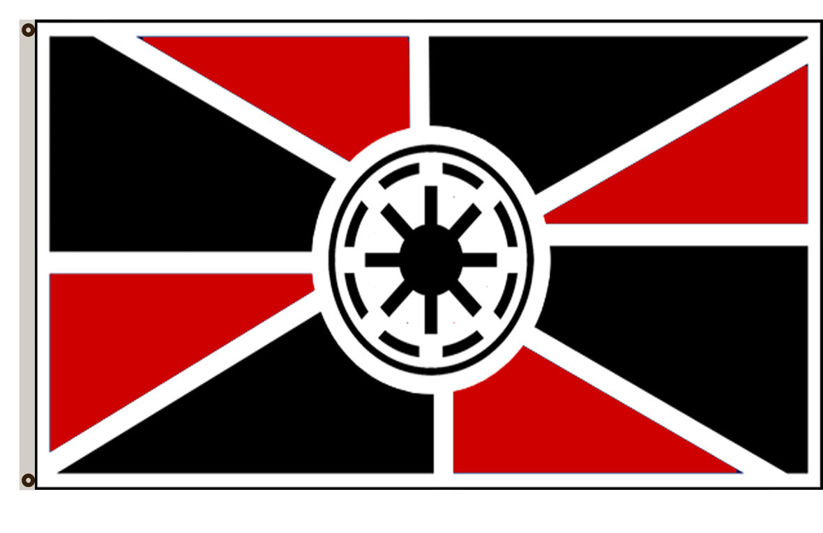 Fyon Star Wars Star Trek fans banner the Calactic Republic Flag