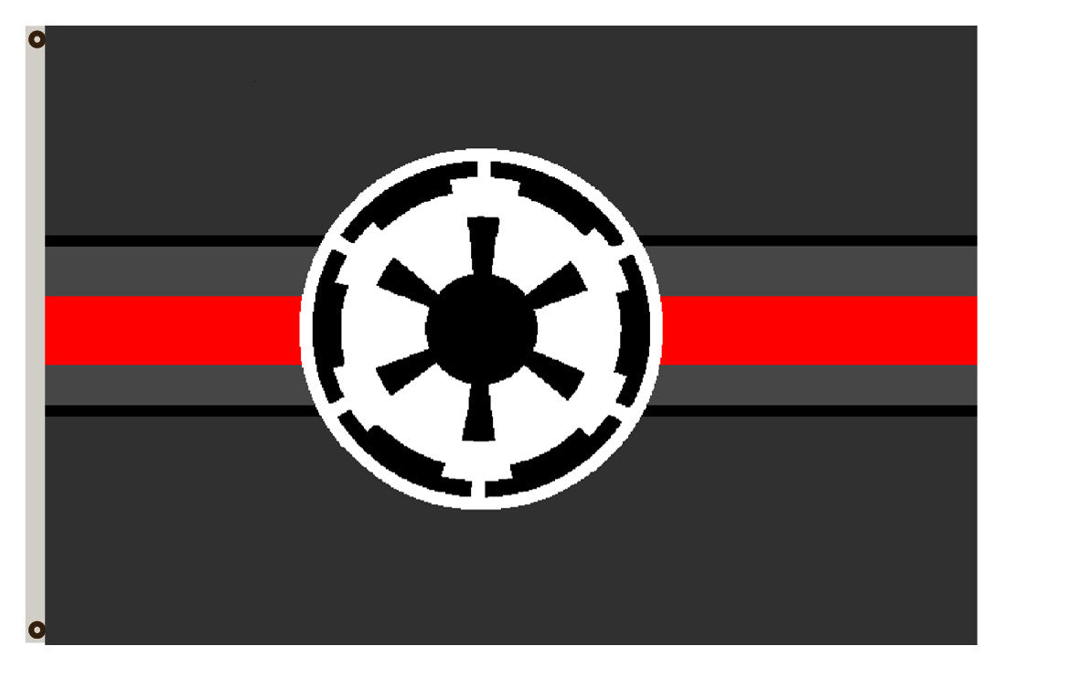 Fyon Star Wars Star Trek fans banner The Galactic Empire Flag