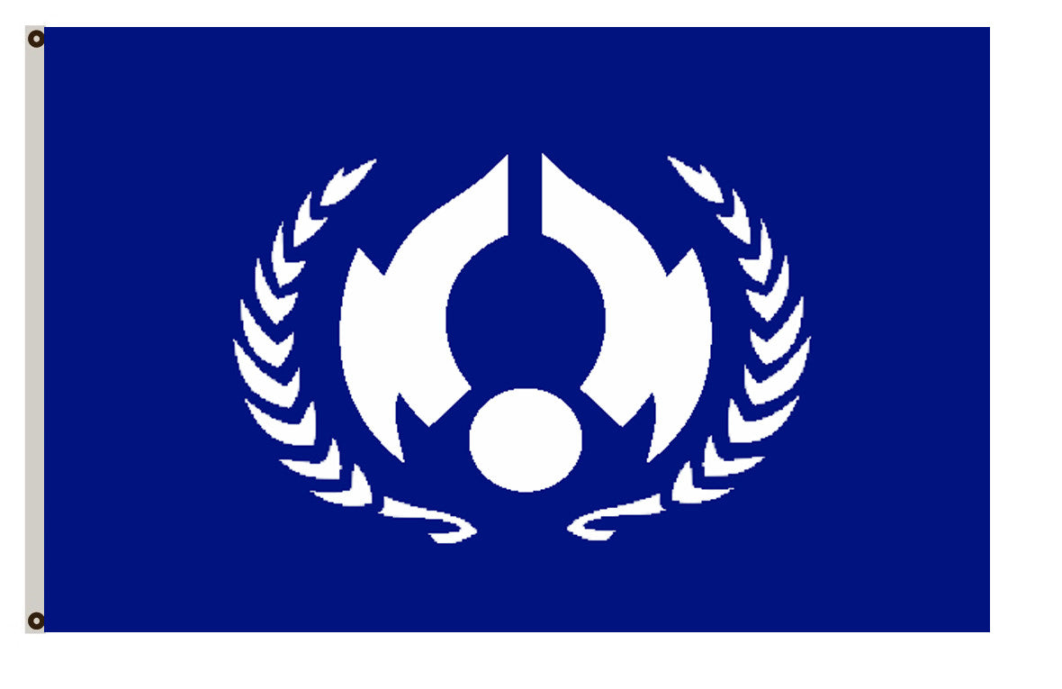 Fyon Star Wars Star Trek fans banner The Galactic Empire Flag