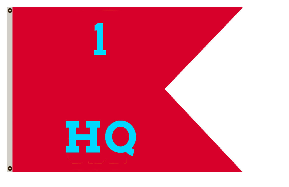 Fyon Guidon banner Ordnance Corps Maintenance units flag