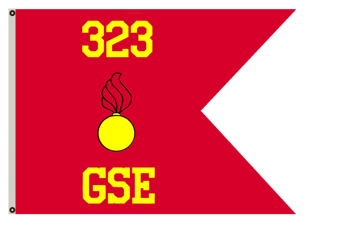 Fyon Guidon banner Ordnance Corps non-Maintenance units flag