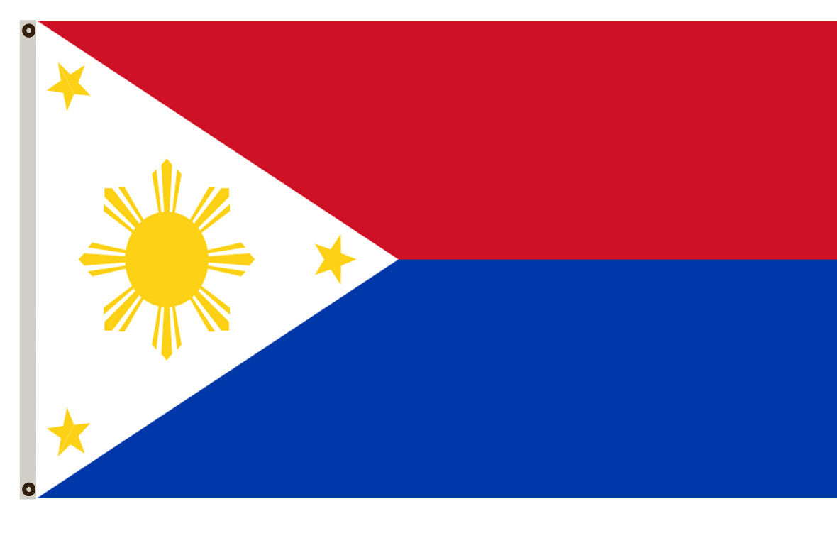 War banner the Philippines at war flag