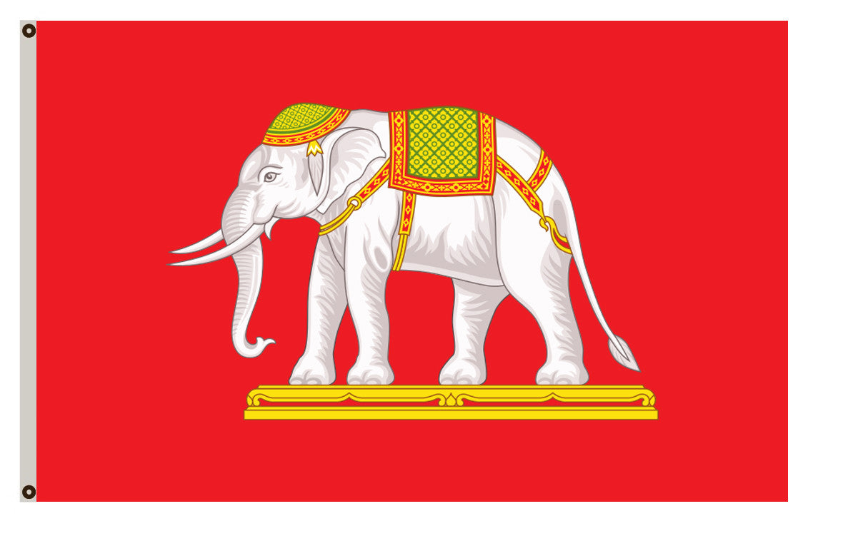 Former war banner Royal Siamese Army (1892–1936) flag