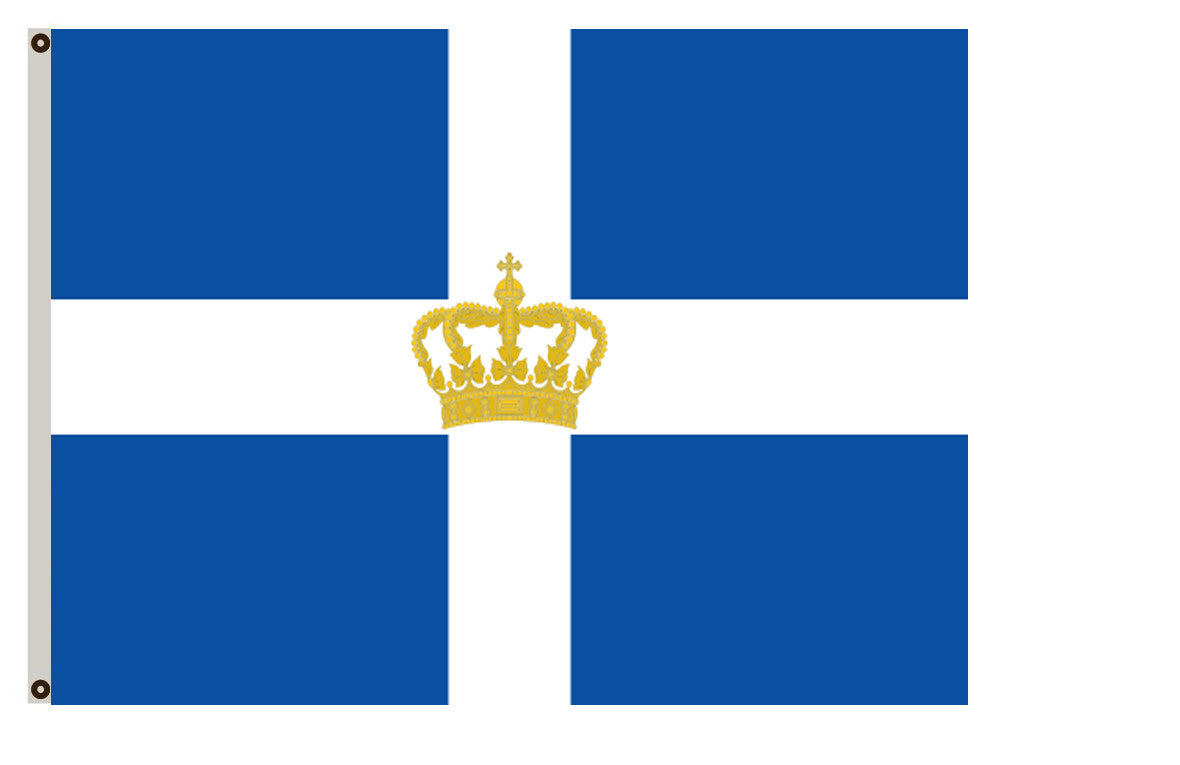 Former war banner State and war flag of the Kingdom of Greece (1863–1924 and 1935–70) flag