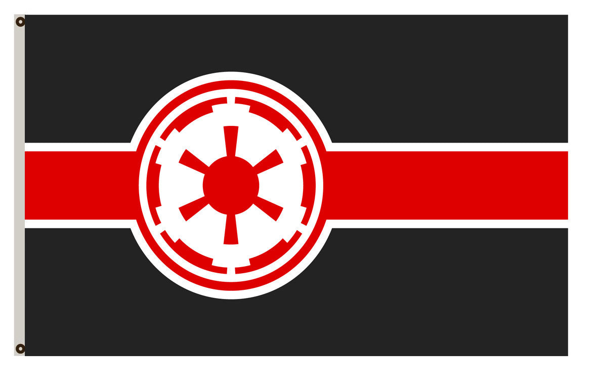 Fyon Star Wars Star Trek fans banner New Galactic Empire flag