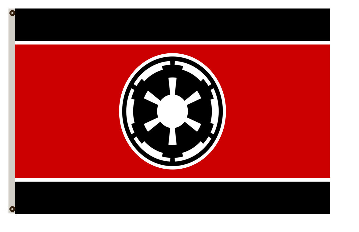 Fyon Star Wars Star Trek fans banner New Galactic Empire flag