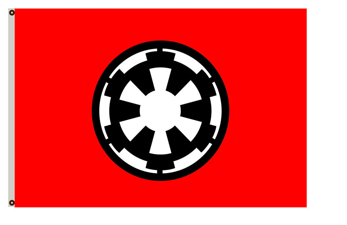 Fyon Star Wars Star Trek fans banner New Galactic Empire flag