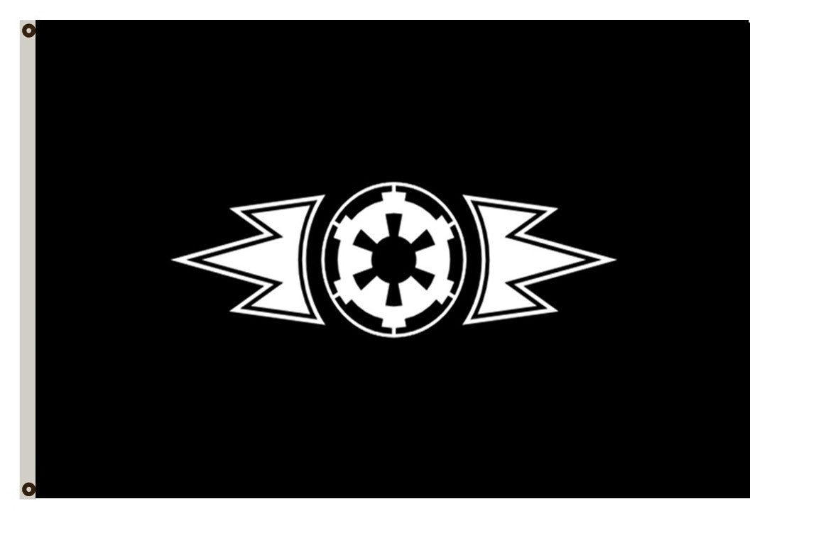 Fyon Star Wars Star Trek fans banner New Galactic Empire flag