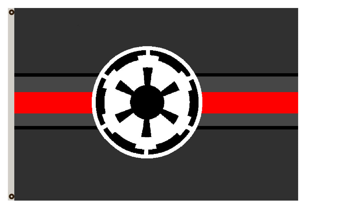 Fyon Star Wars Star Trek fans banner New Galactic Empire flag
