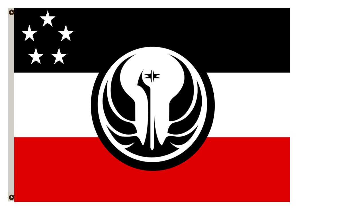 Fyon Star Wars Star Trek fans banner Old Republic flag
