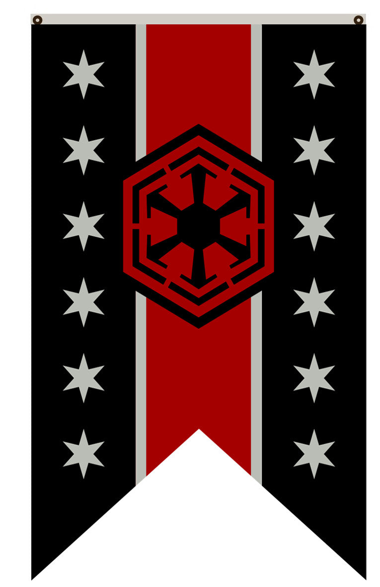 Fyon Star Wars Star Trek fans banner Sith Empire flag