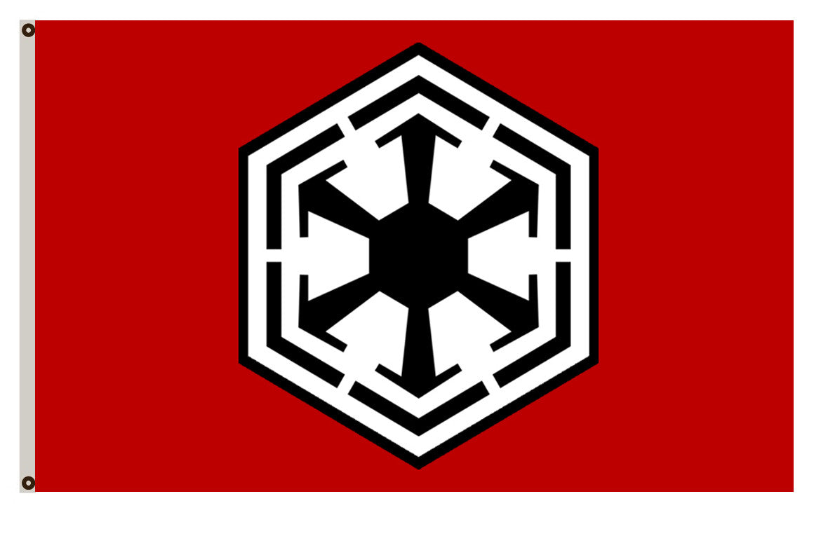 Fyon Star Wars Star Trek fans banner Sith Empire flag