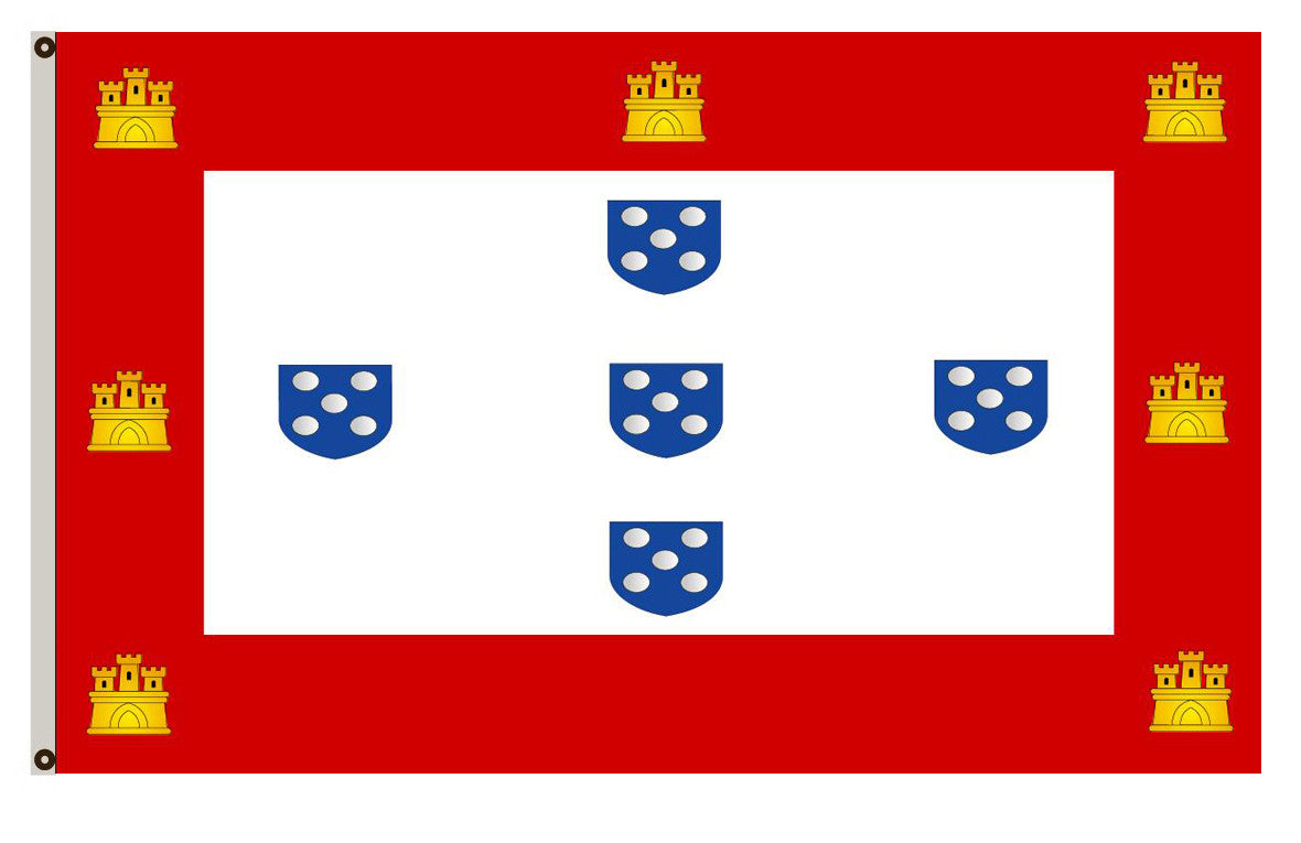Arms banner National Portugal (heraldic and historical) flag