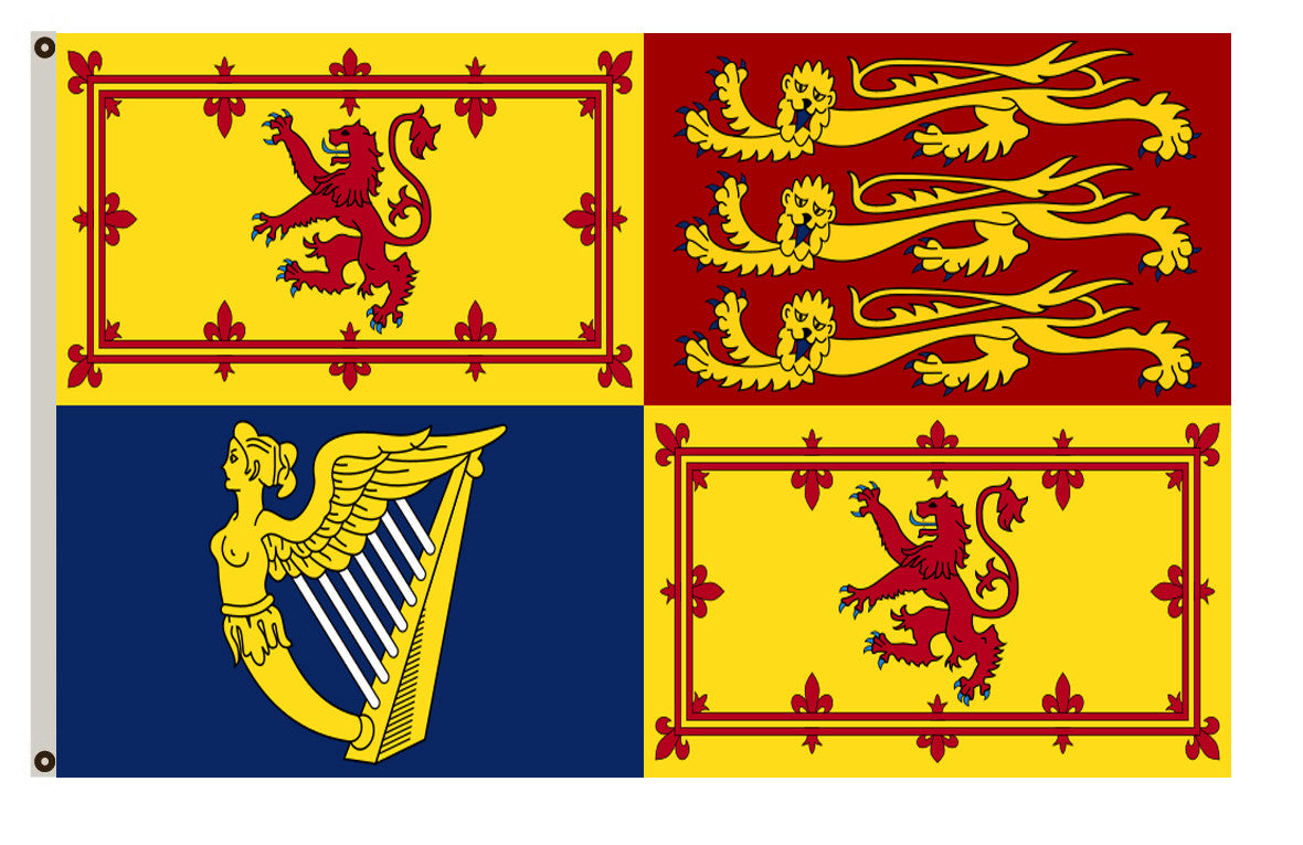 Arms banner National Royal Standard of the United Kingdom for use in Scotland flag