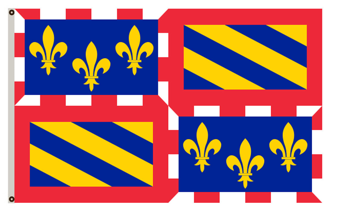 Arms banner Subdivision Burgundy flag