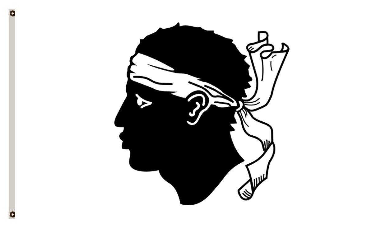 Arms banner Subdivision Corsica flag