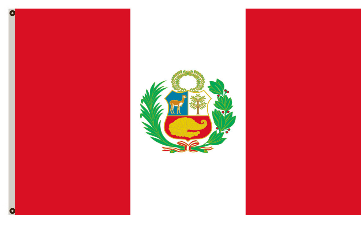 Fyon State Flag of Peru banner