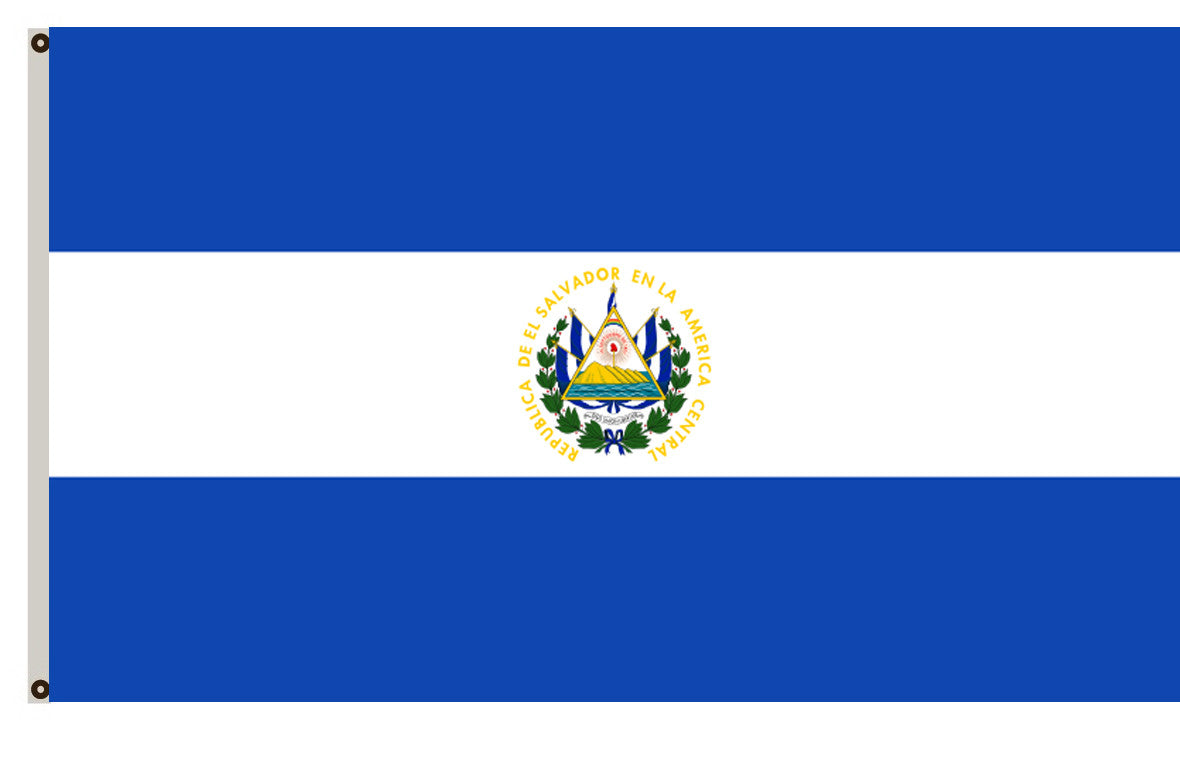 Fyon State Flag of El Salvador flag banner