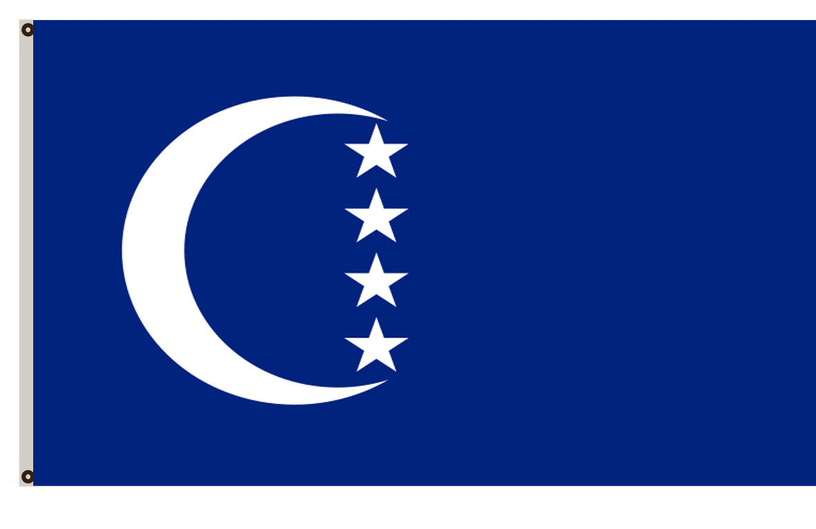 Fyon Comoros banner Grande Comore flag