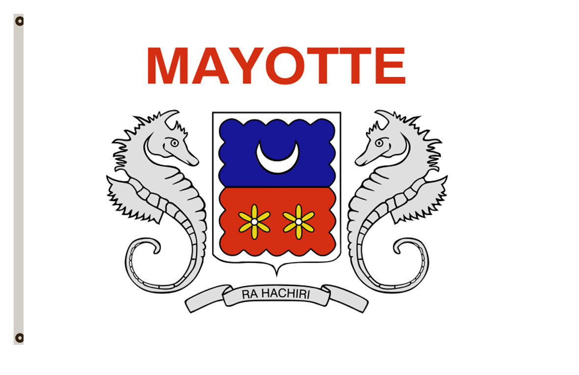 Fyon France banner Mayotte flag