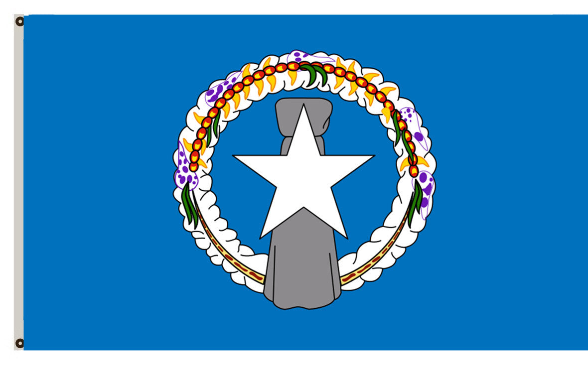 Fyon United States banner Northern Mariana Islands flag