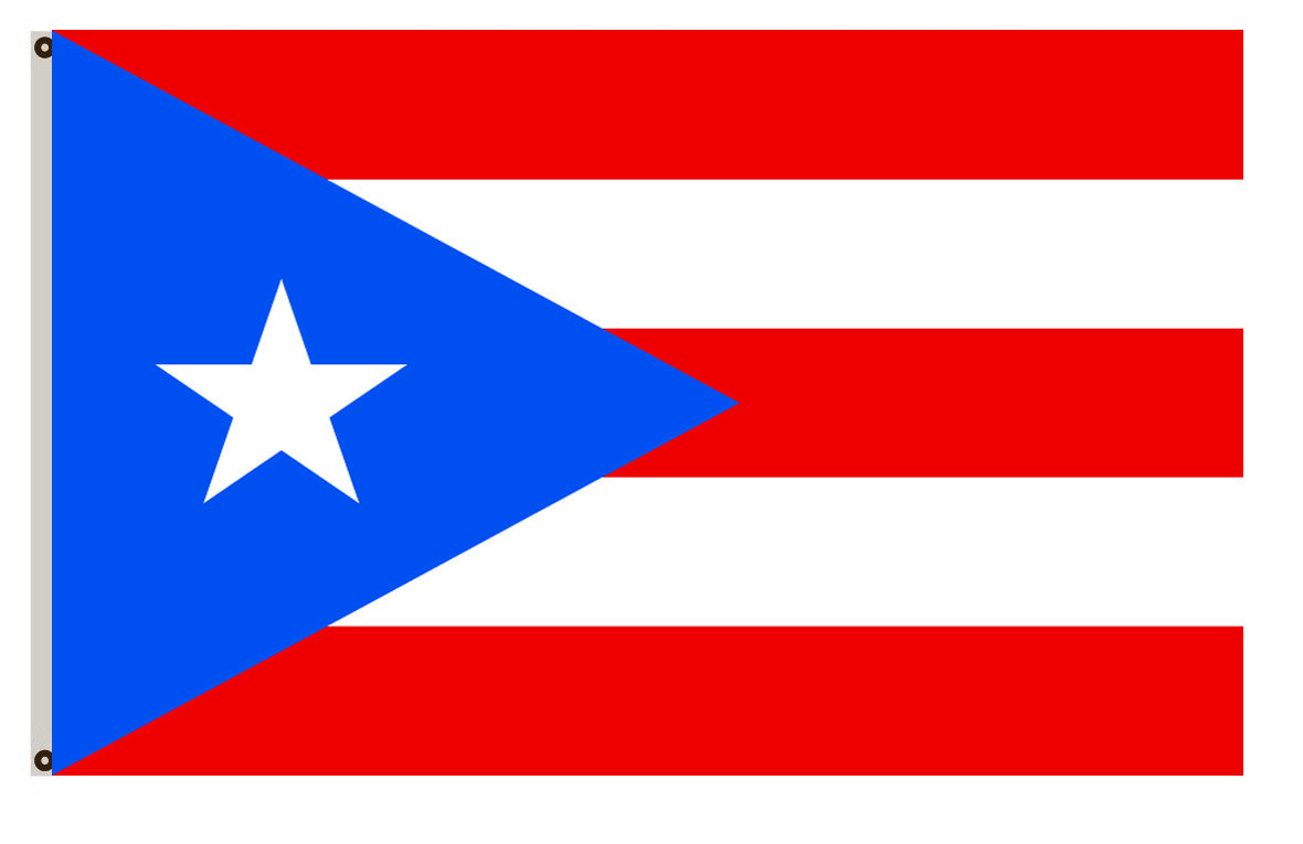 Fyon United States banner Puerto Rico flag