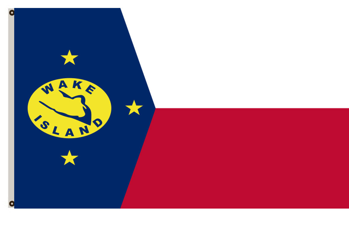 Fyon United States banner Wake Island flag