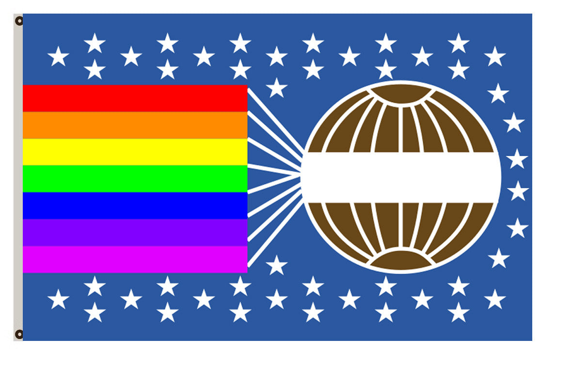 Fyon World Peace Flag banner