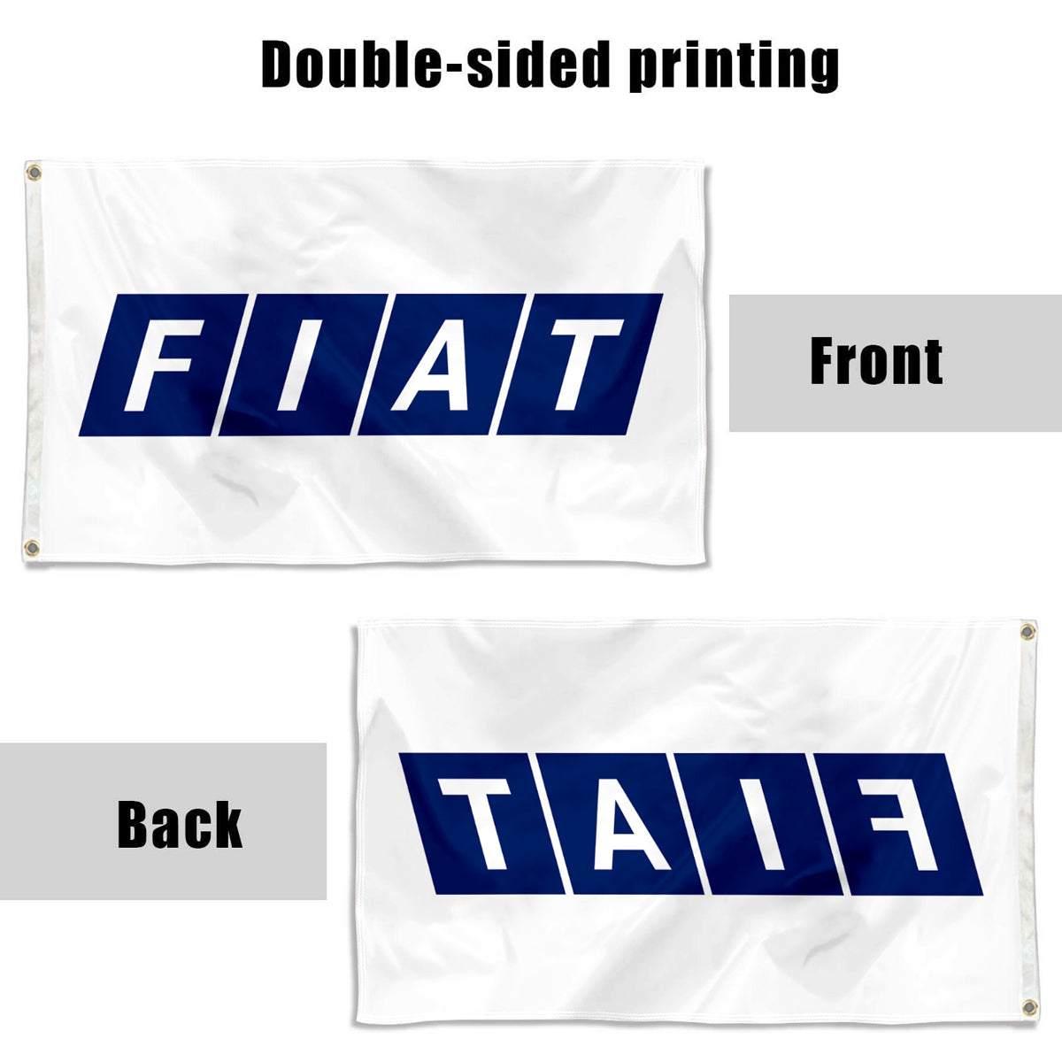 Fyon FIAT flag Indoor and outdoor banner