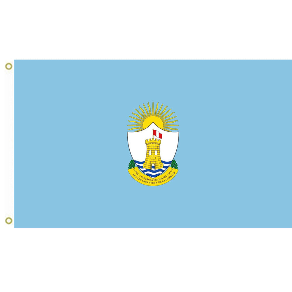 Fyon City of Callao, Peru flag indoor and outdoor banner