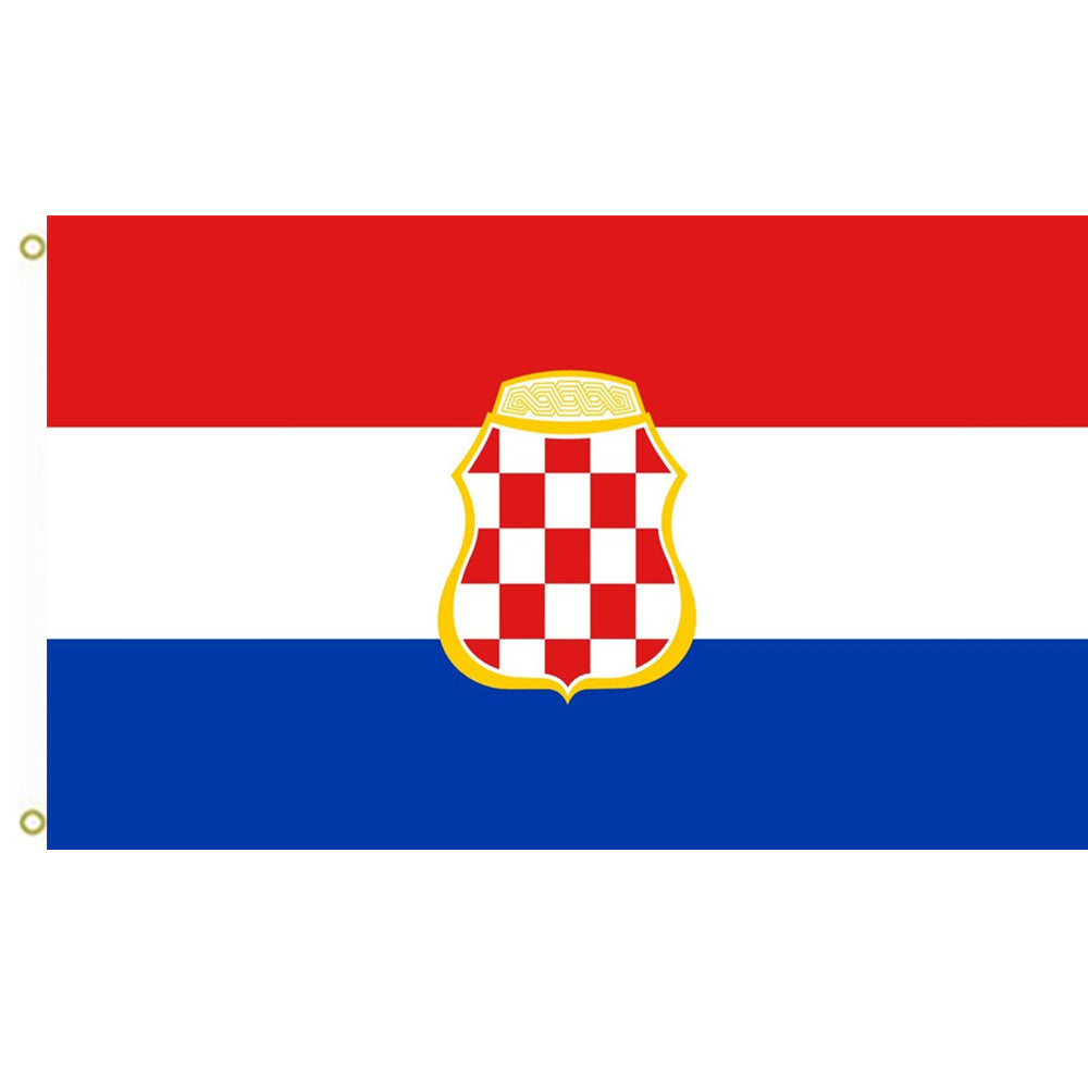 Fyon Croatian Republic of Herzeg-Bosnia Flag Indoor and outdoor banner