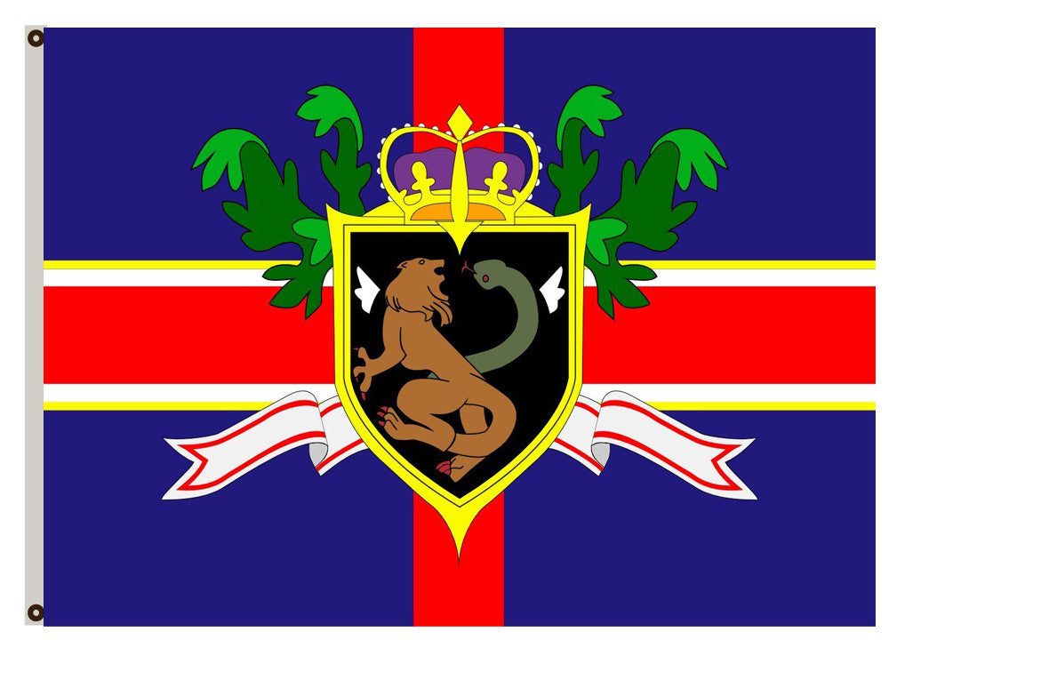 Fyon Holy Empire of Britannia Flag ndoor and outdoor banner