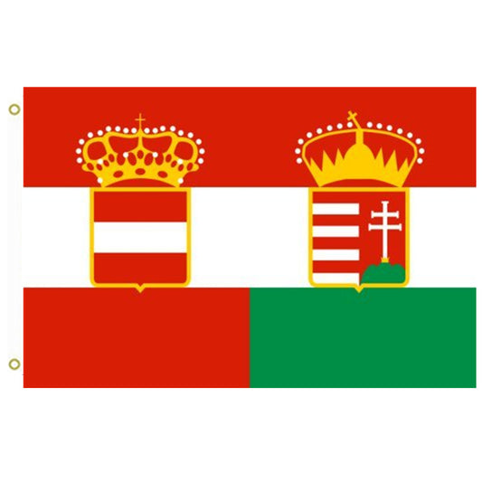 Fyon Civil Ensign of Austria-Hungary Flag 1869-1918 Indoor and outdoor banner