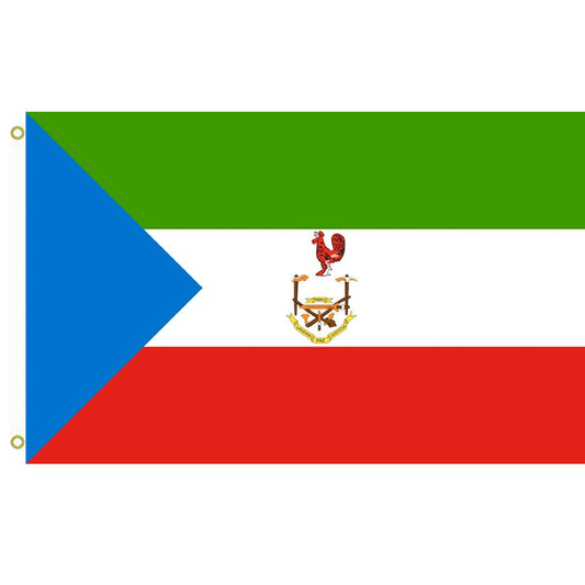 Fyon Equatorial Guinea 1973-1979 Flag Guinée équatoriale 1978-1979 Indoor and outdoor banner
