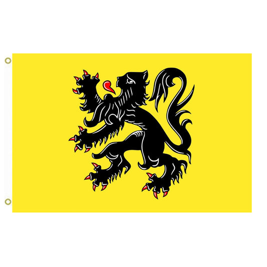 Fyon Flanders Flag(Flemish Region) Indoor and outdoor banner