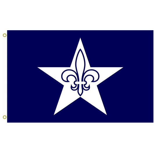 Fyon Franco-Americans Flag Indoor and outdoor banner