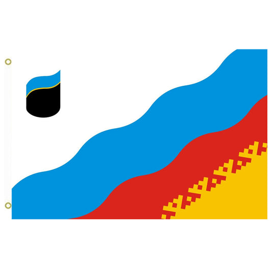 Fyon Gubkinsky Flag Yamal Nenetsia of Russia Indoor and outdoor banner