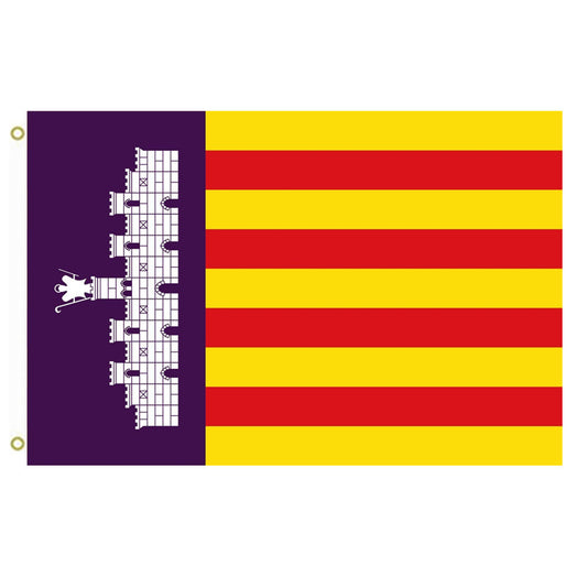 Fyon Mallorca Island of Mallorca Majorca Flag , Spain Indoor and outdoor banner